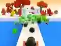 Гульня Zombie Wave Again онлайн