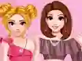 Гульня Trendy Ruffle Crop Top Dress Up онлайн