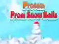 Гульня Protect From Snow Balls онлайн