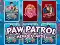 Гульня Paw Patrol Memory Cards онлайн