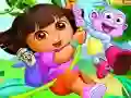 Гульня Dora the explorer Hidden stars онлайн