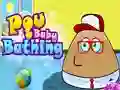 Гульня Pou Baby Bathing онлайн