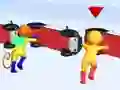 Гульня Superhero Race онлайн