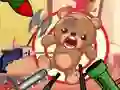 Гульня Kick The Teddy Bear онлайн