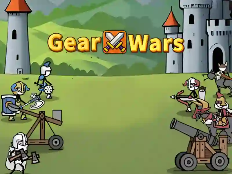 Гульня Gear Wars онлайн
