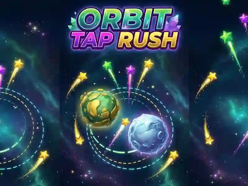 Гульня Orbit Tap Rush онлайн