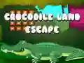 Гульня Crocodile Land Escape онлайн