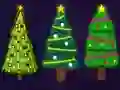 Гульня Find Unique Xmas Tree онлайн
