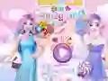 Гульня Barbie and Elsa in Candyland онлайн