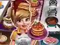 Гульня Cooking Fast 3 Ribs & Pancakes онлайн