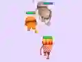 Гульня Food Merge Chess онлайн