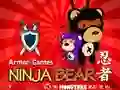 Гульня Ninja Bear онлайн