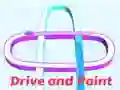 Гульня Drive And Paint онлайн