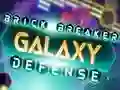 Гульня Brick Breaker Galaxy Defense онлайн