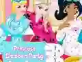 Гульня Princess: Slumber Party Funny Faces онлайн