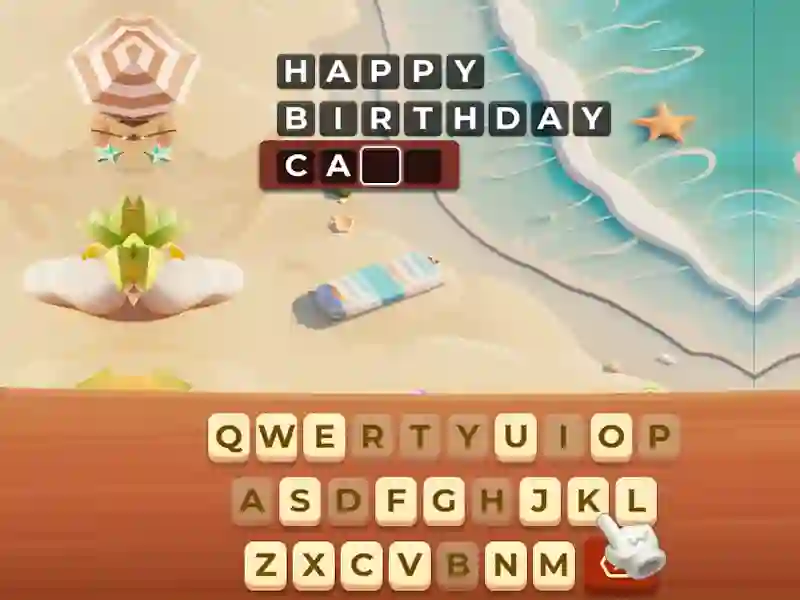 Гульня Word String онлайн