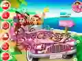 Гульня Princesses Beach Trip онлайн