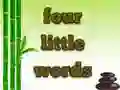 Гульня Four Little Words онлайн