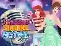 Гульня Princesses Singing Festival онлайн