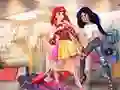 Гульня Princesses Shopping Rivals онлайн