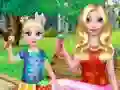 Гульня Mommy And Daughter Summer Day онлайн