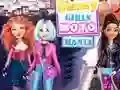 Гульня Princesses Moto Mania онлайн
