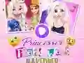 Гульня Princesses Prank Wars Makeover онлайн