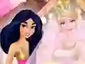 Гульня Princess Pink And Gold Wedding онлайн