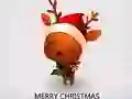 Гульня Christmas Reindeer Differences онлайн