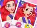 Гульня Princesses Face Warp онлайн