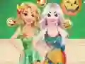Гульня Princesses Thanksgiving Day онлайн