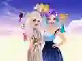 Гульня Fashion Showdown Ellie and Villain Quinn онлайн