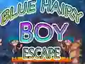 Гульня Blue Hairy Boy Escape онлайн