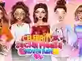 Гульня Celebrity Social Media Adventure онлайн