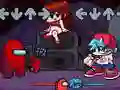 Гульня Friday Night Funkin vs Impostor Among Us V3 онлайн