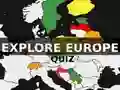 Гульня Location of European Countries Quiz онлайн