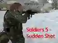 Гульня Soldiers 5: Sudden Shot онлайн