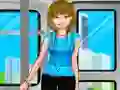 Гульня Barbie On The Train онлайн