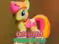Гульня Cute Little Ponies Puzzle онлайн