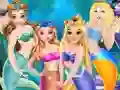 Гульня Princess Mermaid Style Dress Up онлайн