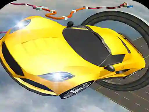 Гульня Ramp Car Stunts Racing Impossible Tracks 3d онлайн