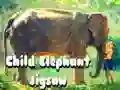 Гульня Child Elephant Jigsaw онлайн