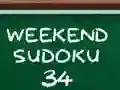 Гульня Weekend Sudoku 34 онлайн