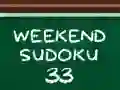 Гульня Weekend Sudoku 33 онлайн