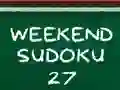 Гульня Weekend Sudoku 27 онлайн
