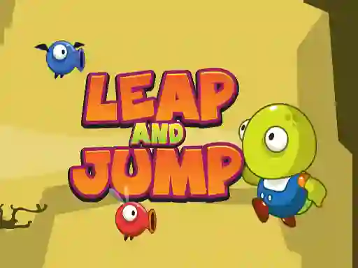 Гульня Leap and Jump онлайн