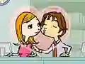 Гульня Kiss at work онлайн