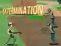 Гульня Extermination Zombies онлайн