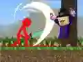 Гульня Stickman vs Craftman онлайн