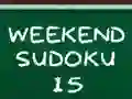 Гульня Weekend Sudoku 15 онлайн